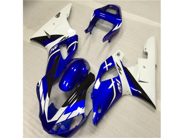 Blanc Bleu 00-01 YZF R1 Carénage Moto