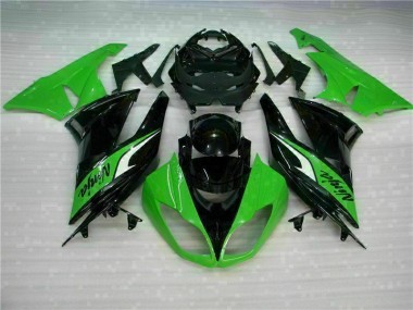 Noir Vert 09-12 ZX6R Carrosserie Moto