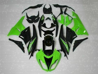 Noir Vert 636 09-12 ZX6R Carénage Moto