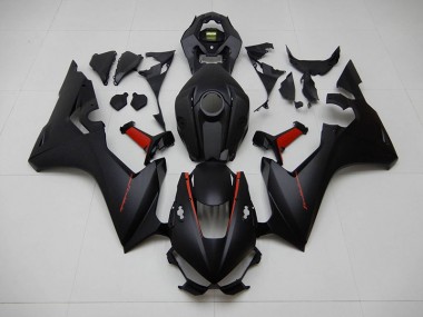 Noir avec Rouge Fireblade 17-20 CBR1000RR Carénage Moto