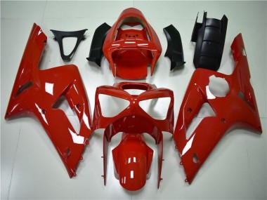 Rouge 03-04 ZX6R Carénage Moto