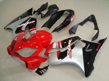 Rouge Argent 04-07 CBR600 F4i Carénage Moto