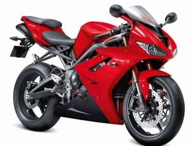 Rouge Noir 09-12 Daytona 675 Triple Carénage Moto